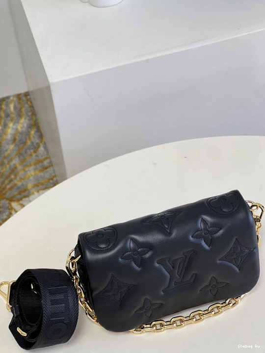 WALLET LOUIS BUBBLEGRAM VUITTON STRAP ON 0805